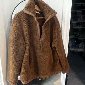 Varley Faux Sherpa Sweatshirt SZ Small